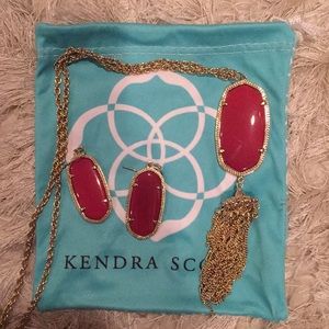 Kendra Scott matching red set